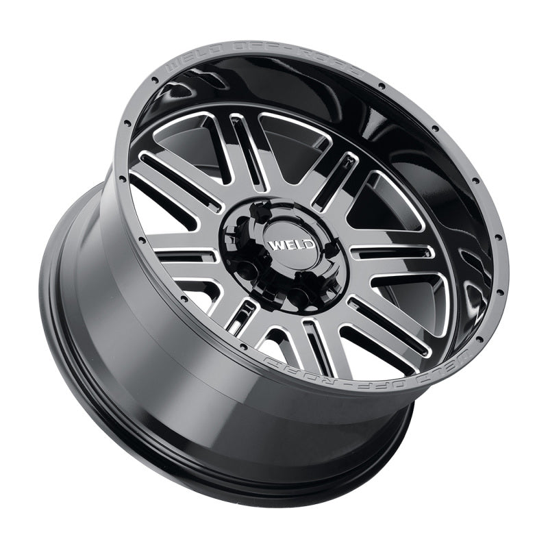 Weld Off-Road W143 17X10 Chasm 5X114.3 5X127 ET-18 BS4.75 Gloss Black MIL Windows 78.1 W14370026475