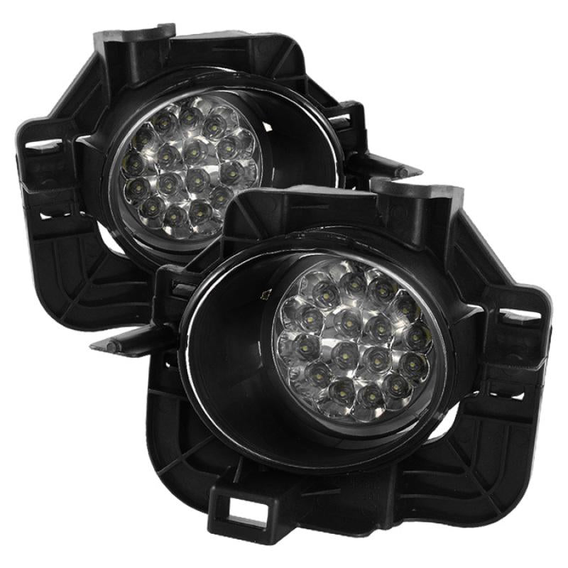 Spyder Nissan Altima 07-09 4Dr LED Fog Lights w/Switch Clear FL-LED-NA07-4D-C 5015723 Main Image