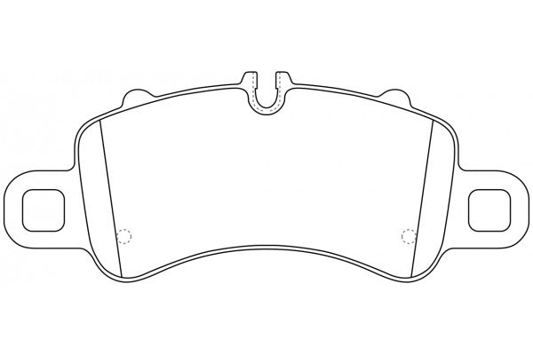 Porterfield Brake Pads for 2019 PORSCHE 911 Carrera w/ Iron Discs