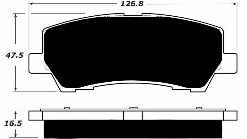 Porterfield Brake Pads for 2018 FORD Mustang 6 Cyl EcoBoost