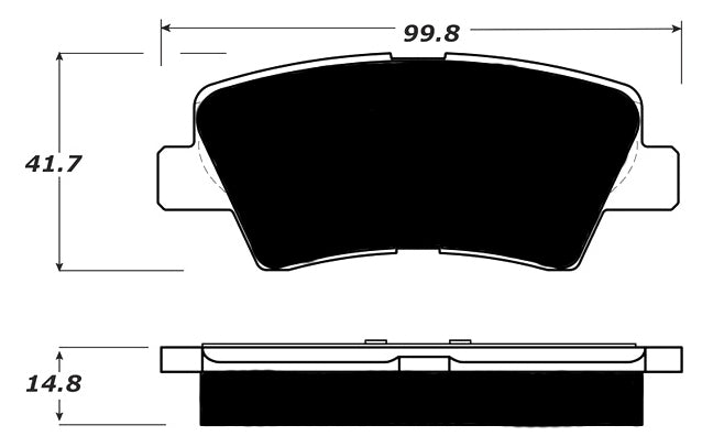 Porterfield Brake Pads for 2019 HYUNDAI VELOSTER w/305mm FD