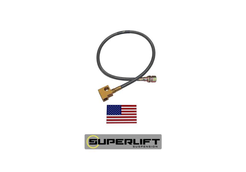 Superlift 03-13 Dodge Ram 2500/3500 w/ 4-6in Lift Kit (Single) Bullet Proof Brake Hose 91605 Main Image