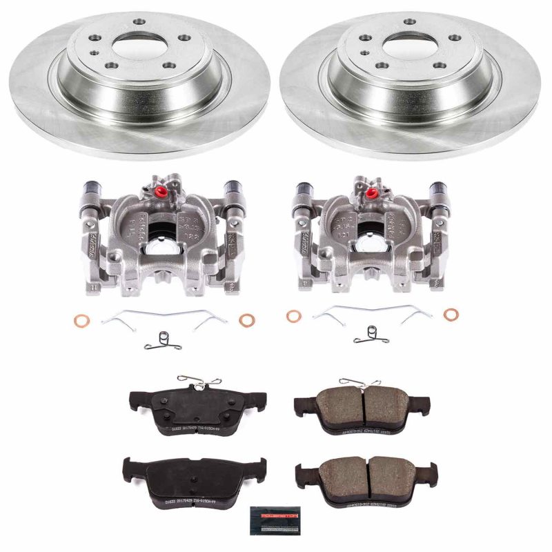 Power Stop 2020 Ford Fusion Rear Autospecialty Brake Kit w/Calipers KCOE8533