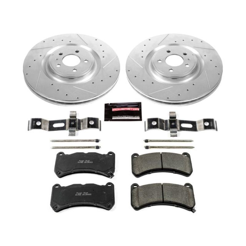 PowerStop PSB Z23 Evolution Kit Brakes, Rotors & Pads Brake Kits - Performance D&S main image