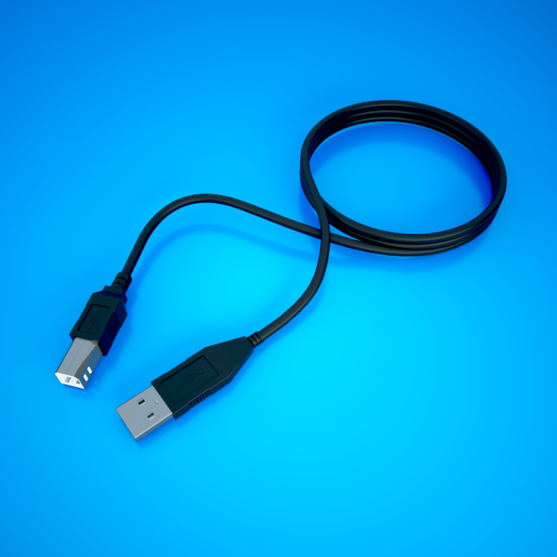 HPT USB 2.0 Cable - 6ft A to B H-001-01 Main Image