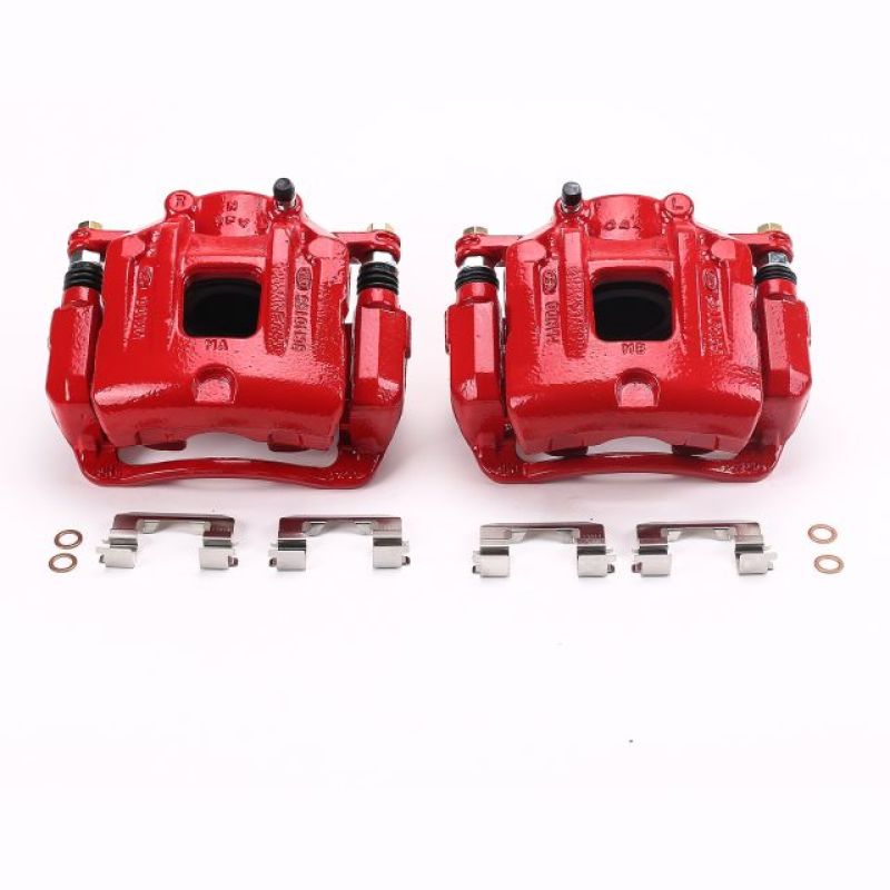 PowerStop PSB Red Calipers Brakes, Rotors & Pads Brake Calipers - Perf main image