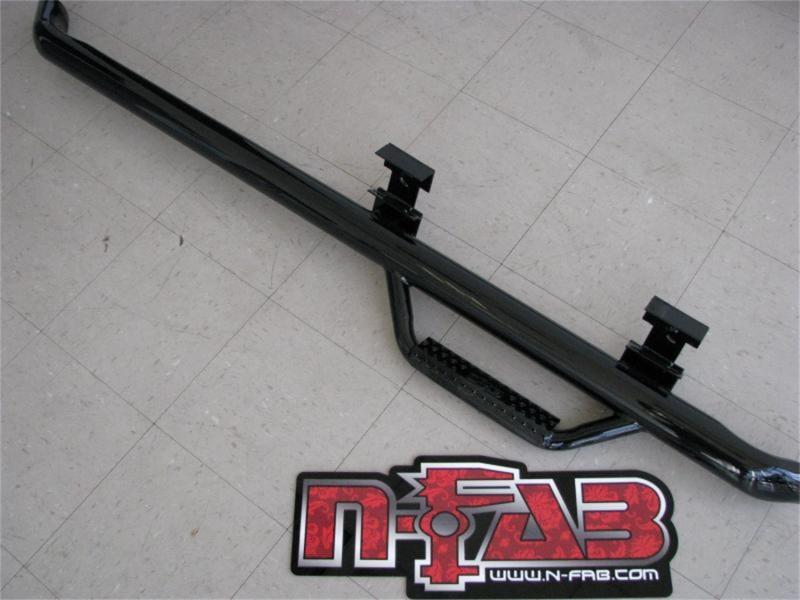 N-Fab Nerf Step 95-04 Toyota Tacoma Regular Cab 6ft Bed - Tex. Black - W2W - 3in T9654RC-TX Main Image