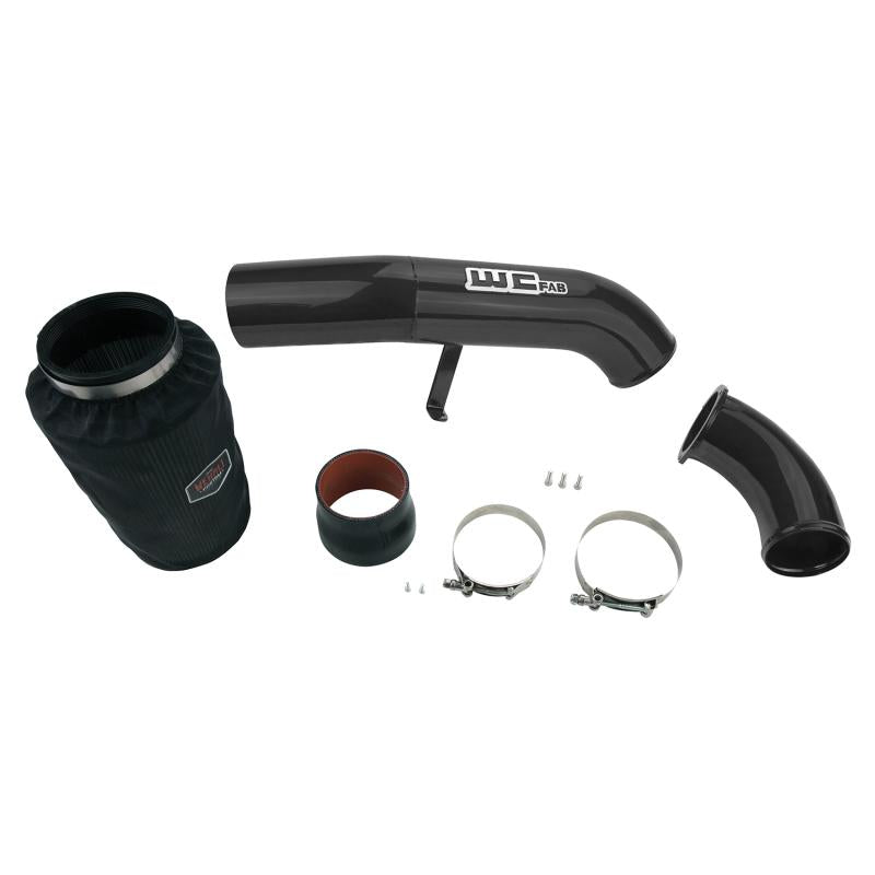 Wehrli 01-04 Chevrolet 6.6L LB7 Duramax 4in Intake Kit Stage 2 - Gloss White WCF100636-GW Main Image