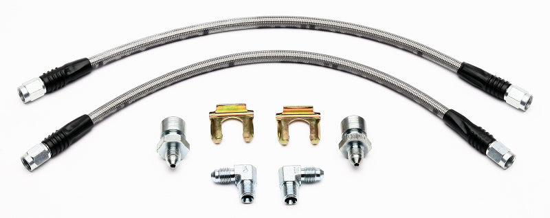 Wilwood Flexline Kit, 64-72 Most GM w/ DLS, FDL or SL6 Front Caliper