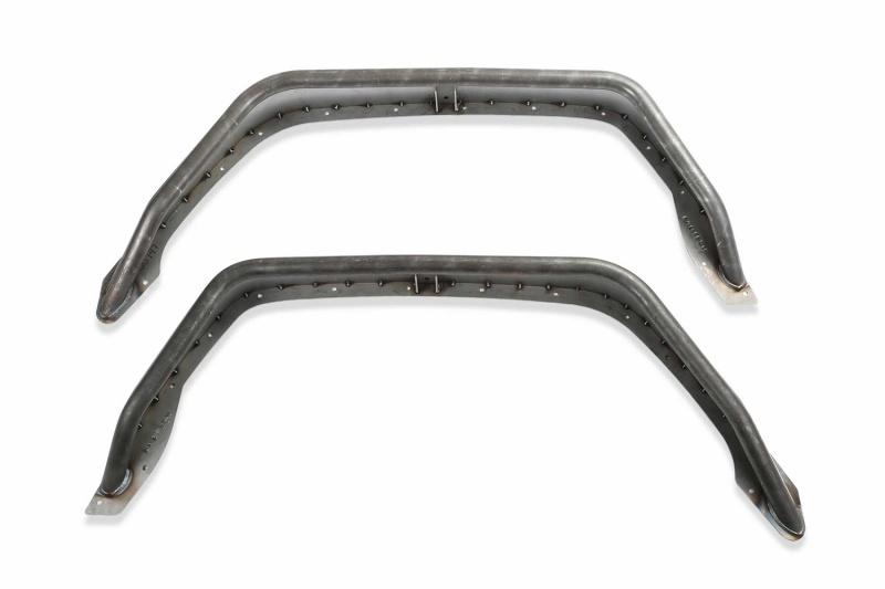 Fabtech 2020 Jeep Gladiator 4WD Rear Steel Tube Fenders (Raw) FTS24216 Main Image