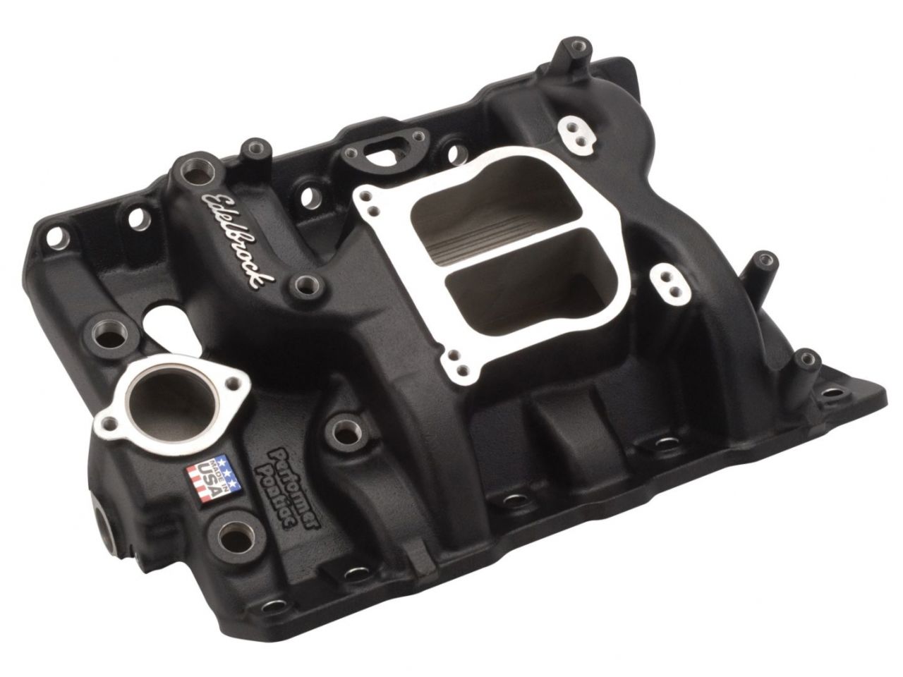 Edelbrock Performer Pontiac Black