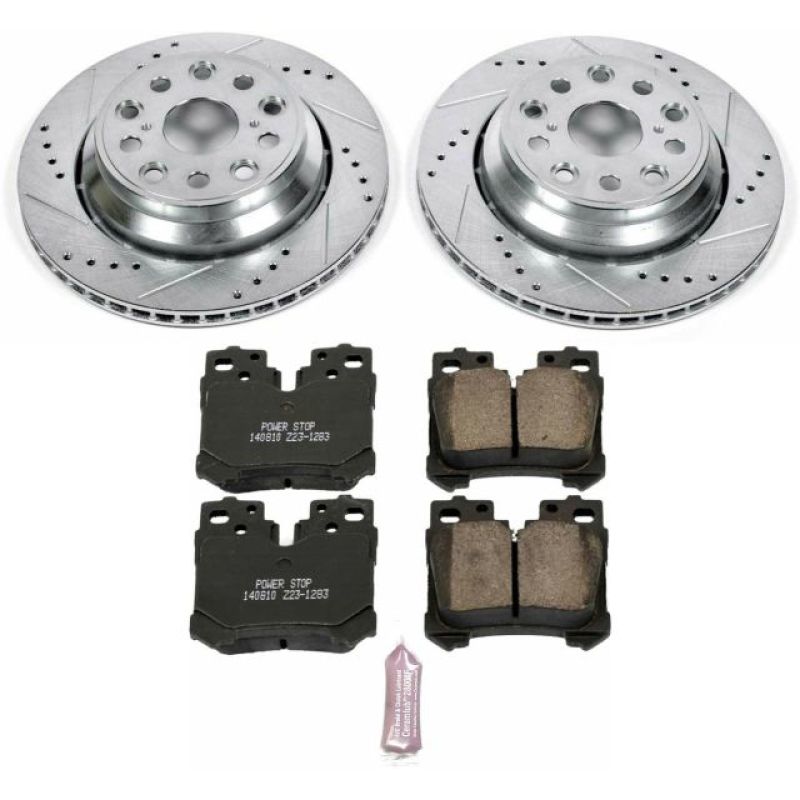 PowerStop PSB Z23 Evolution Kit Brakes, Rotors & Pads Brake Kits - Performance D&S main image