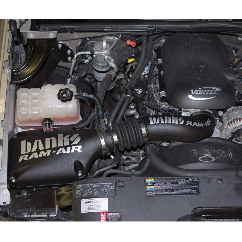 Banks Power 99-08 Chev/GMC 4.8-6.0L SUV (Full Size Only) Ram-Air Intake System - Dry Filter 41801-D Main Image