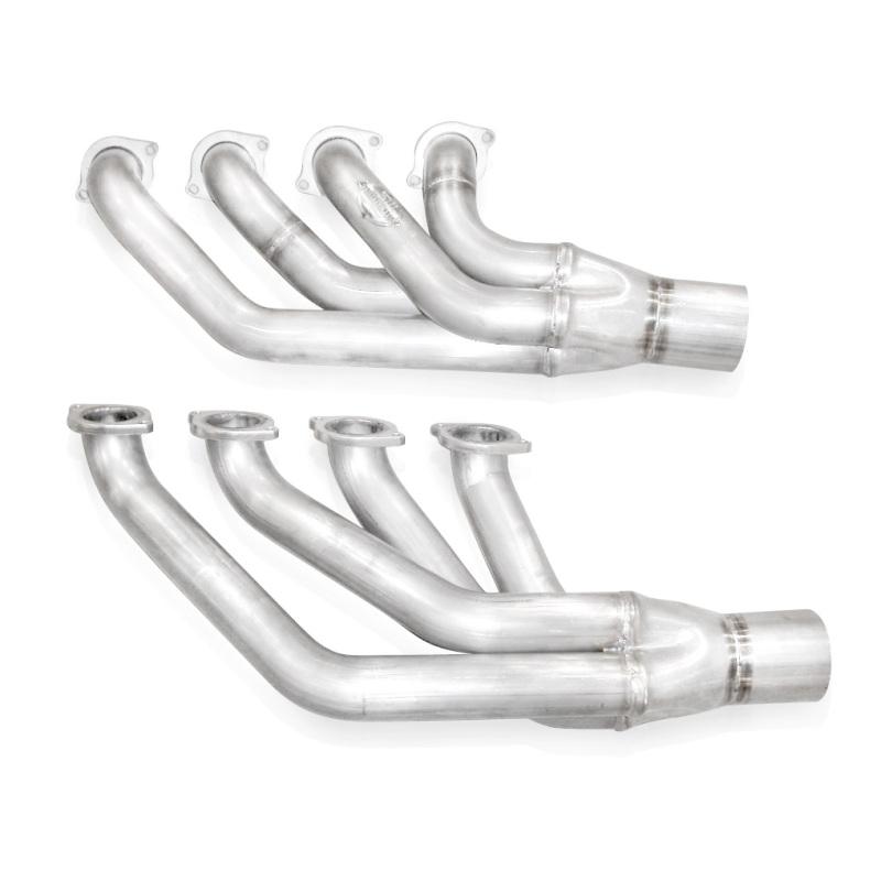 Stainless Works BB Ford Down and Forward Turbo Headers 2-1/2in Primaries 3.5in Slip Fit Collectors BBFDFT Main Image