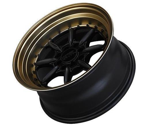 XXR 002.5 Wheel Flat Black / Bronze Lip 16x8 0 4x100,4x114.3