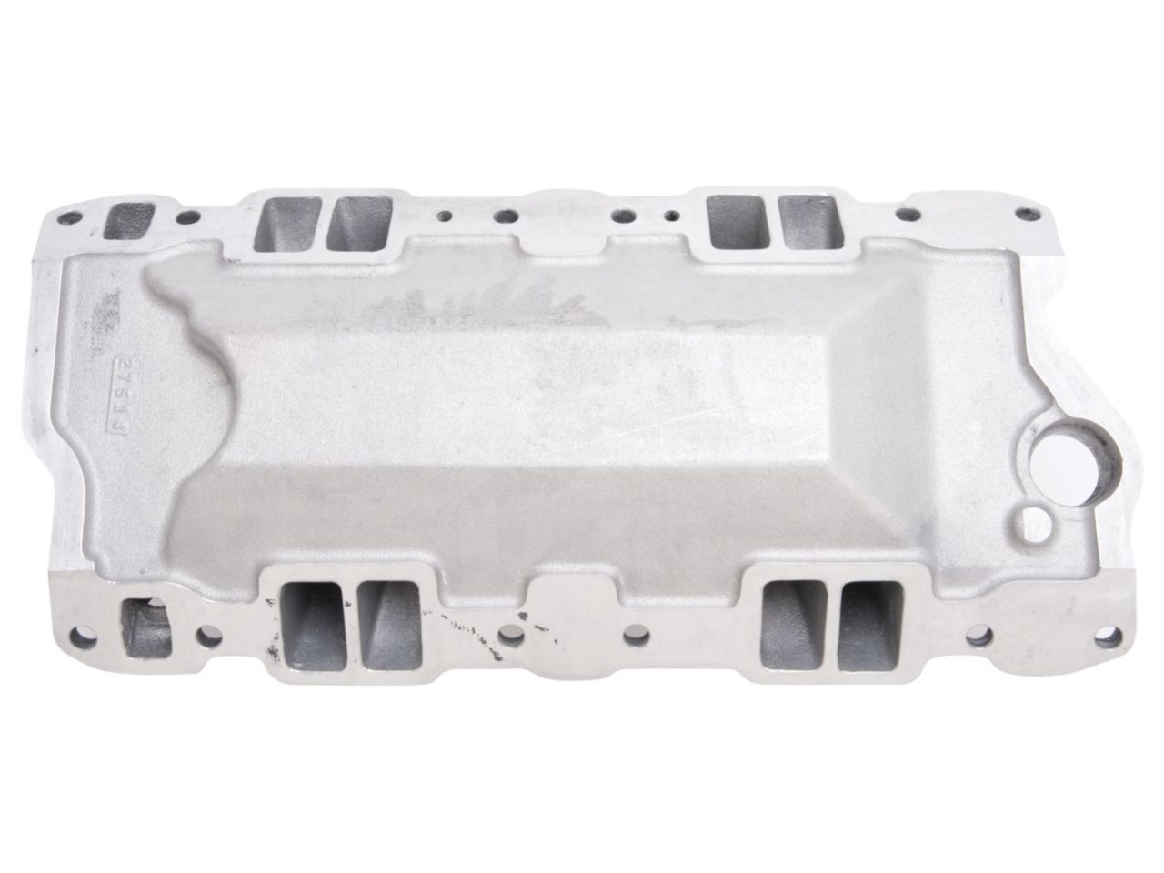 Edelbrock Sbc Perf Air Gap Manifold Polished