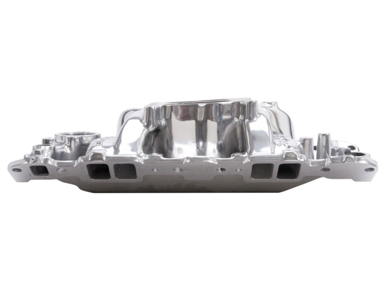 Edelbrock Sbc Perf Air Gap Manifold Polished