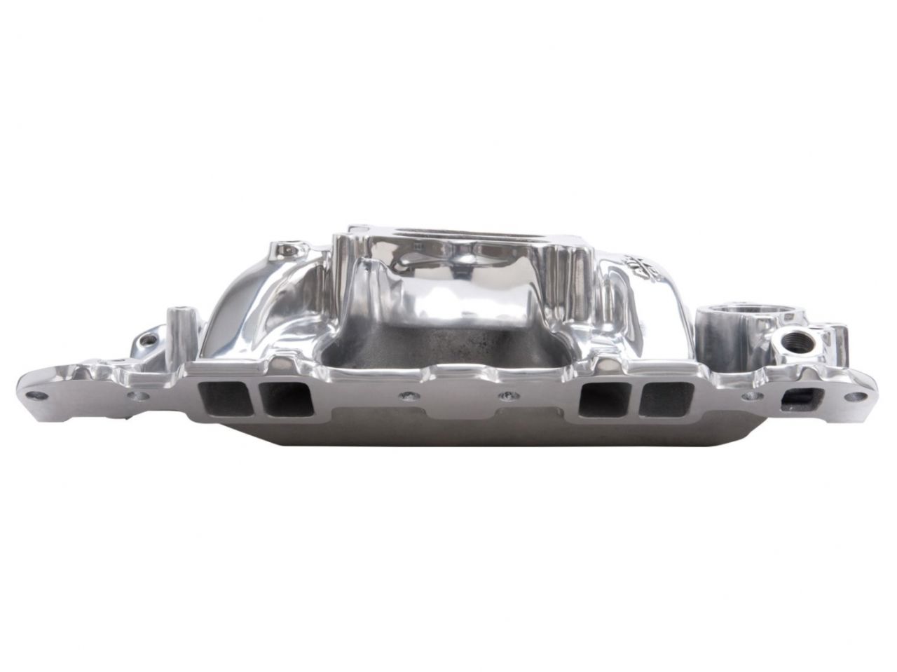 Edelbrock Sbc Perf Air Gap Manifold Polished