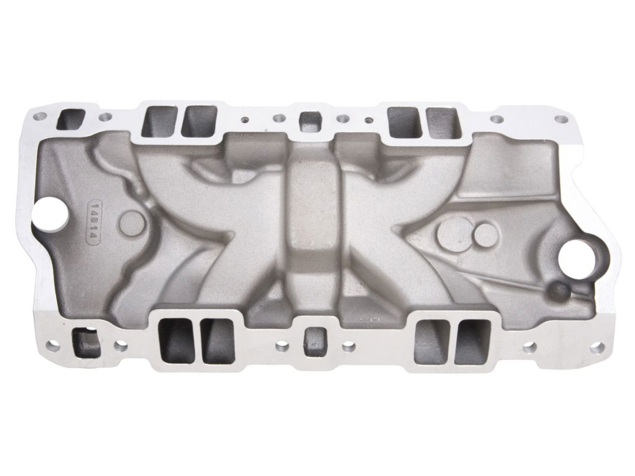 Edelbrock Intake Manifold Performer EPS SBC w/Oil Fill Tube & Breather Black