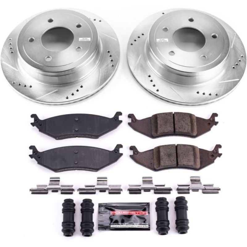 PowerStop PSB Z23 Evolution Kit Brakes, Rotors & Pads Brake Kits - Performance D&S main image