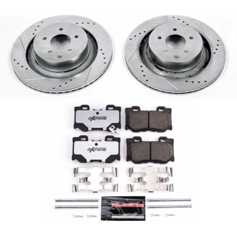 PowerStop PSB Z26 Street Warrior Kit Brakes, Rotors & Pads Brake Kits - Performance D&S main image