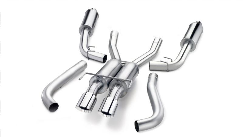 Corsa 96-02 Dodge Viper GTS 8.0L V10 Polished Sport Cat-Back Exhaust w/ 2.5in Inlet 14122 Main Image