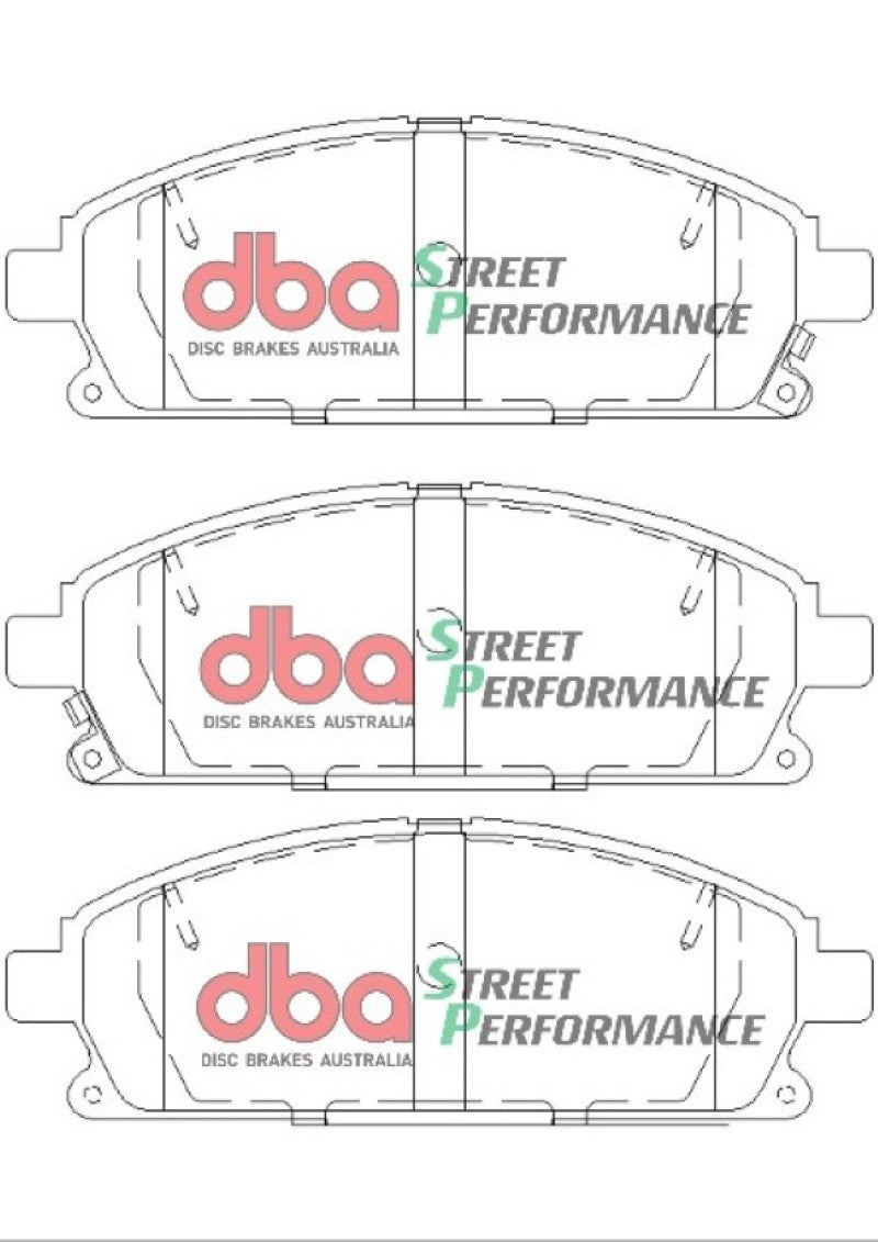 DBA 96-04 Nissan Pathfinder SP500 Front Brake Pads DB1333SP