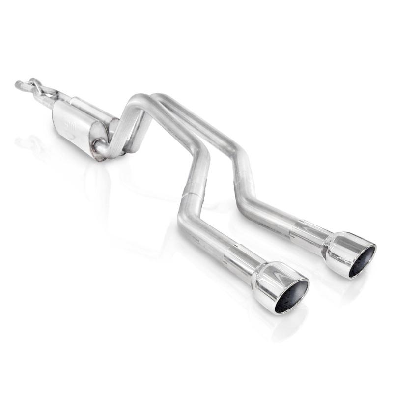 Stainless Works 2006-09 Trailblazer SS 6.0L 2-1/2in S-Tube Exhaust X-Pipe Side Bumper Exit TBTDLMF Main Image