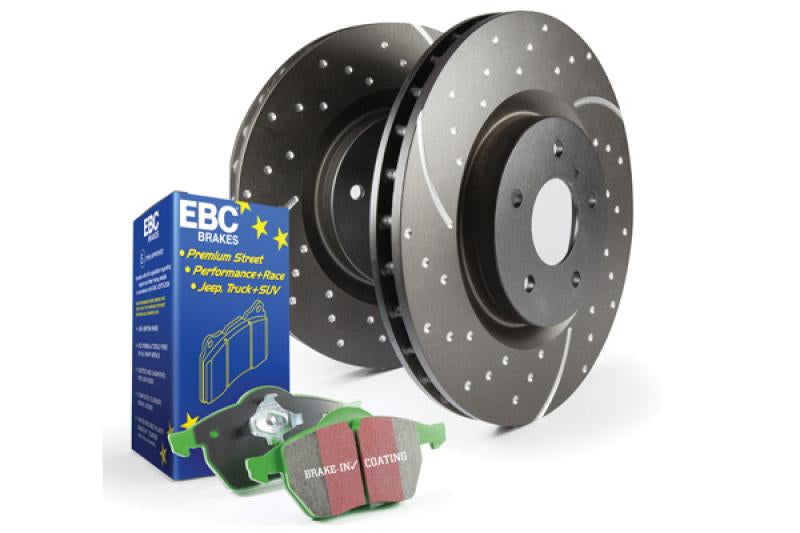 EBC S10 Kits Greenstuff 2000 and GD Rotors S10KR1083 Main Image