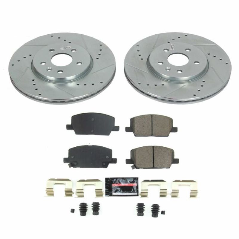 PowerStop PSB Z23 Evolution Kit Brakes, Rotors & Pads Brake Kits - Performance D&S main image