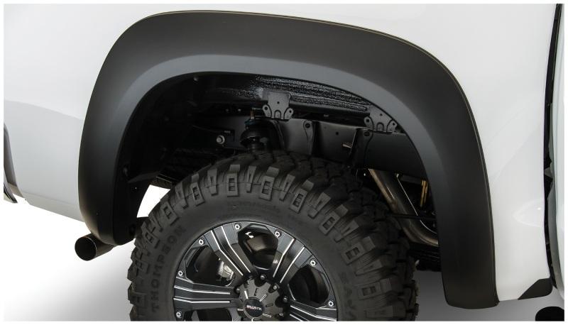 Bushwacker 07-13 Toyota Tundra Fleetside Extend-A-Fender Style Flares 2pc - Black 30036-02 Main Image