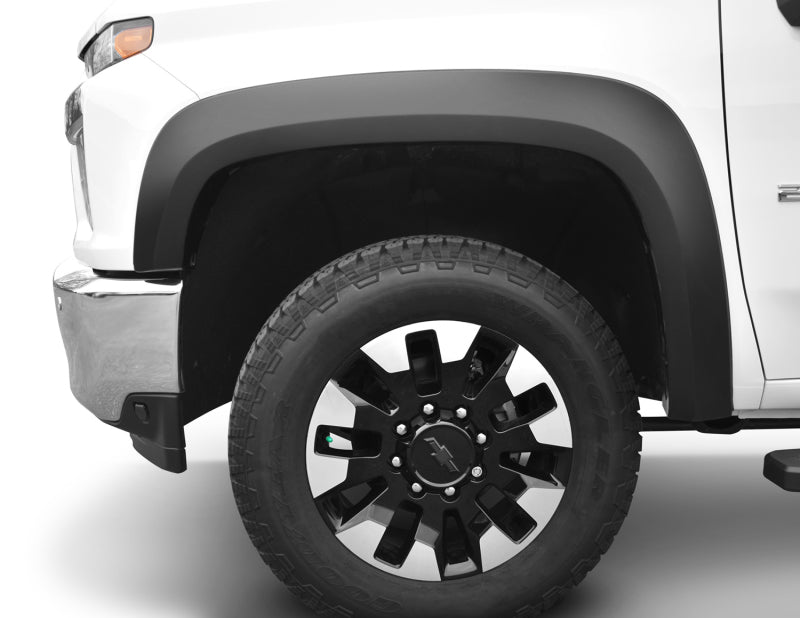 Bushwacker 2020 Chevrolet Silverado 2500/3500 Extend-A-Fender Style Flares 4pc - Black 40986-02