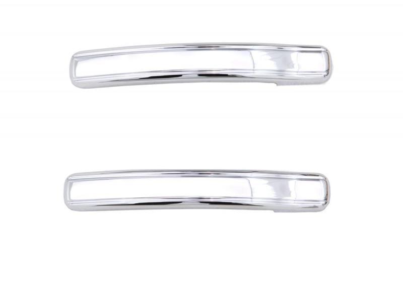 AVS 99-07 Chevy Silverado 1500 (Handle Only) Door Lever Covers (2 Door) 2pc Set - Chrome 685403 Main Image