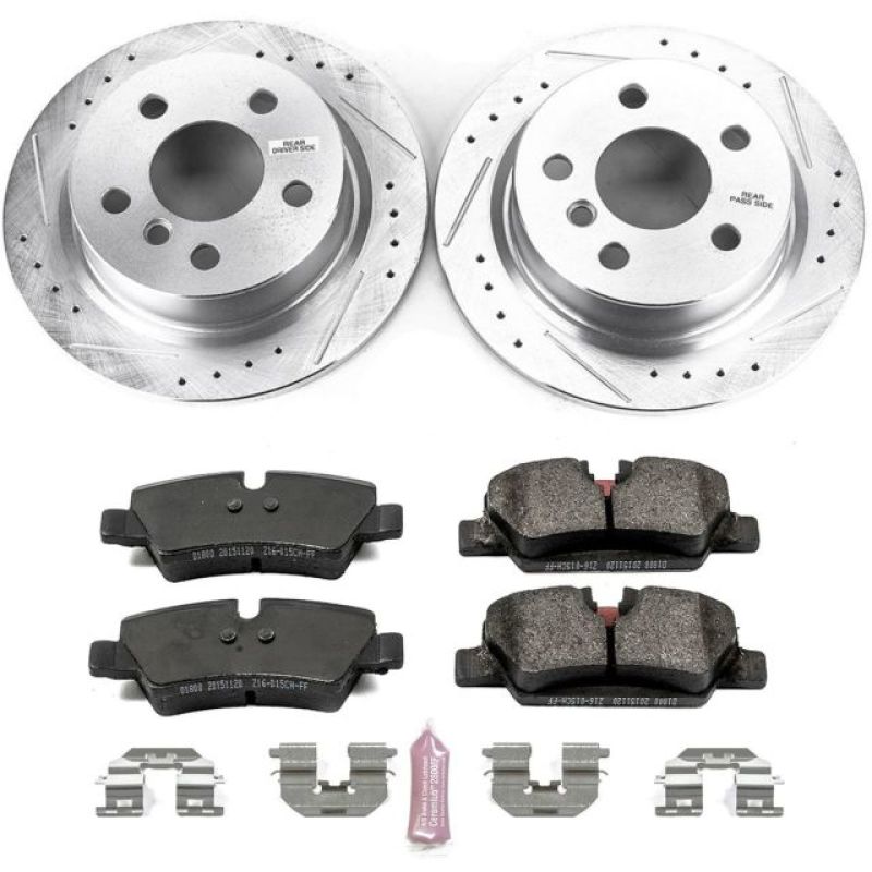 PowerStop PSB Z23 Evolution Kit Brakes, Rotors & Pads Brake Kits - Performance D&S main image