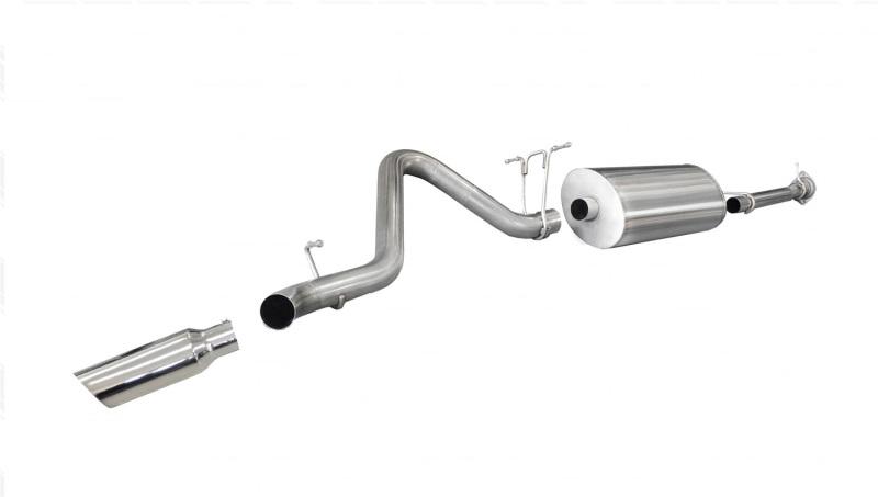 Corsa/dB 11-12 Chevrolet Silverado Crew Cab/Long Bed 2500 6.0L V8 Polished Sport Cat-Back Exhaust 24798 Main Image