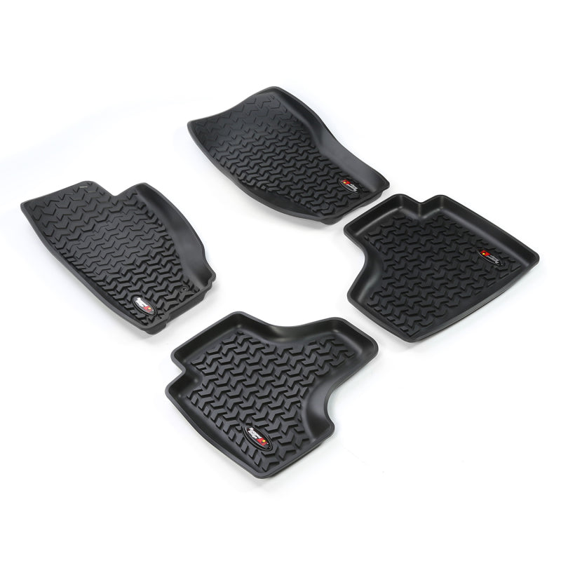 Rugged Ridge RUG Floor Liners - Black Floor Mats Floor Mats - Rubber main image