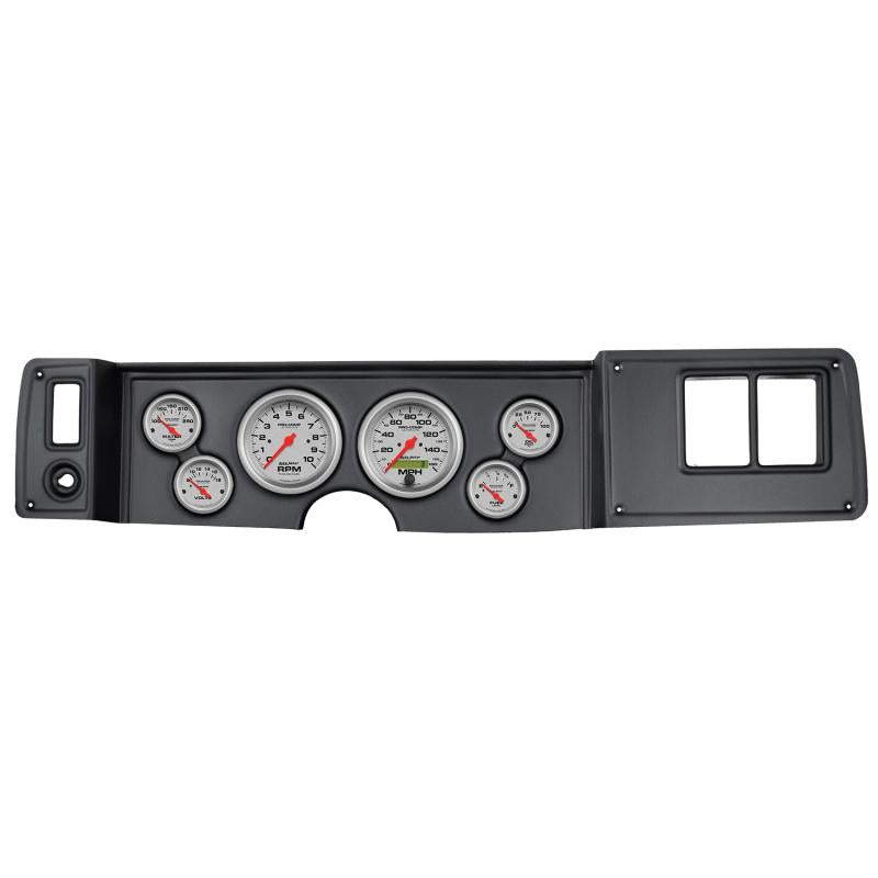 Autometer Ultra-Lite 79-81 Camaro Dash Kit 6pc Tach / MPH / Fuel / Oil / WTMP / Volt 7023-UL Main Image