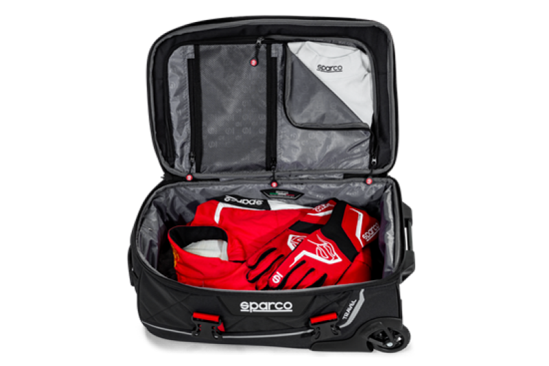 Sparco Bag Travel BLK/RED 016438NRRS