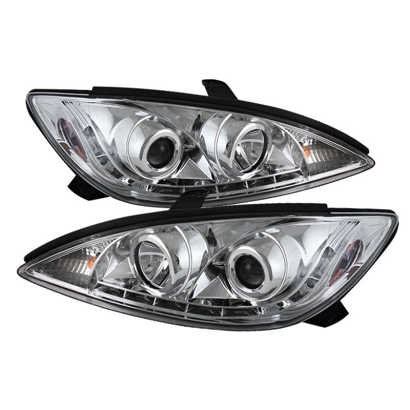 Spyder Toyota Camry 02-06 Projector Headlights DRL Chrome High H1 Low H1 PRO-YD-TCAM02-DRL-C 5042781 Main Image