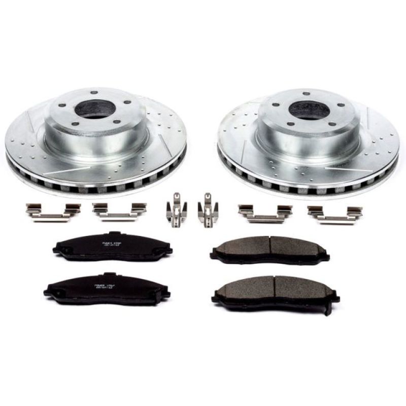 PowerStop PSB Z23 Evolution Kit Brakes, Rotors & Pads Brake Kits - Performance D&S main image