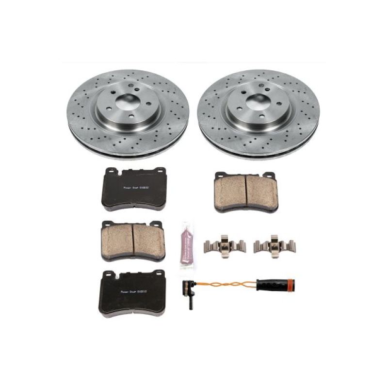 PowerStop PSB Autospecialty Kit Brakes, Rotors & Pads Brake Kits - OE main image