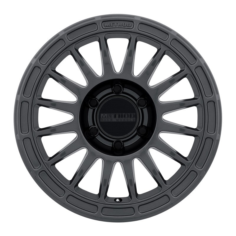 Method MR314 17x7.5 +24mm Offset 6x4.5 66.1mm CB Matte Black Wheel MR31477564524