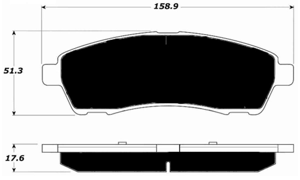 Porterfield Brake Pads for 2002 FORD F250 Pickup 3/4 Ton 2WD