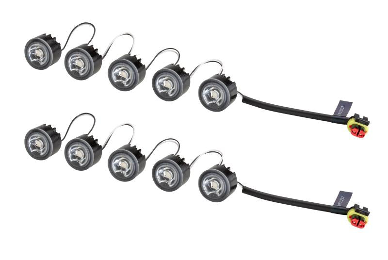 Hella LEDayFLex Daytime Running Lights (5 Lamp Kit) 010458711 Main Image