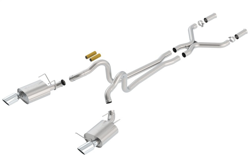 Borla BOR Cat Back S-Type Exhaust, Mufflers & Tips Catback main image