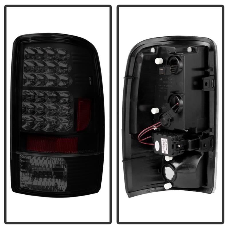 Spyder Chevy Suburban/Tahoe 1500/2500 00-06 LED Tail Lights Black Smoke ALT-YD-CD00-LED-BSM 5078001 Main Image