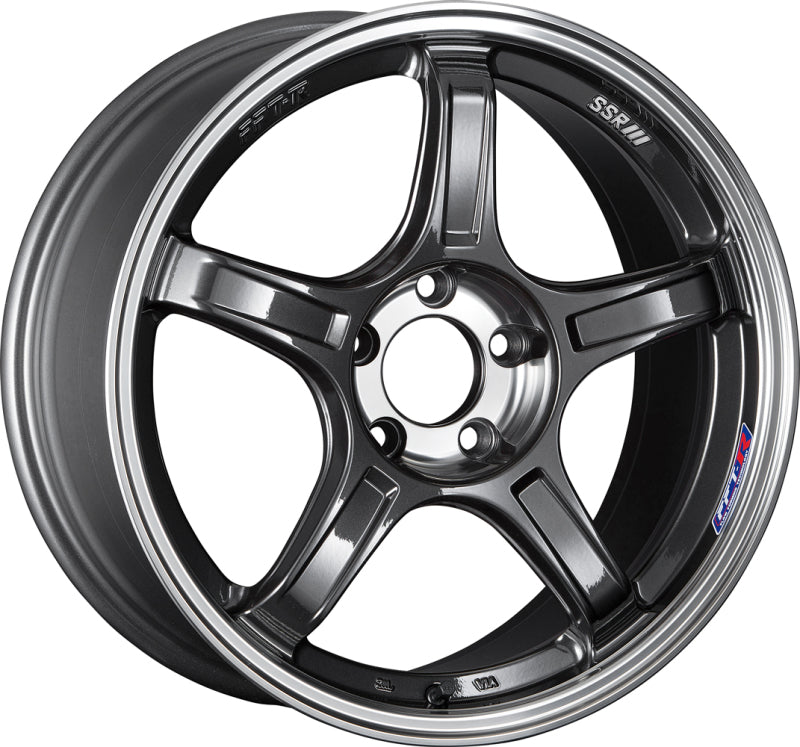 SSR GTX03 19x9.5 5x114.3 38mm Offset Black Graphite Wheel XC19950+3805GGM