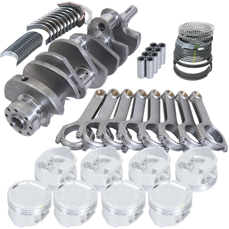 Eagle Ford 4.6L 3 Valve Heads Rotating Assembly Kit - 5.933in H-Beam +.020 Bore 16410020