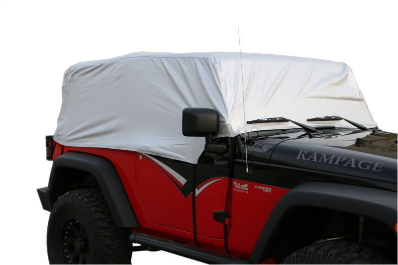 Rampage 2007-2018 Jeep Wrangler(JK) Cab Cover Multiguard - Silver 2263