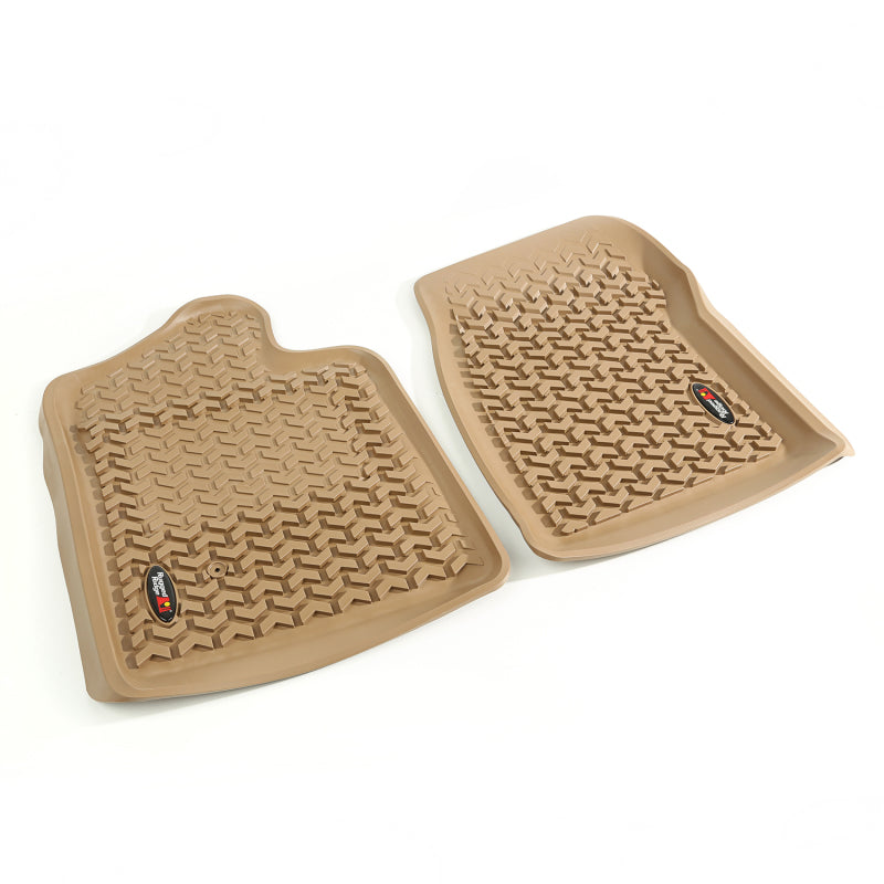 Rugged Ridge RUG Floor Liners - Tan Floor Mats Floor Mats - Rubber main image